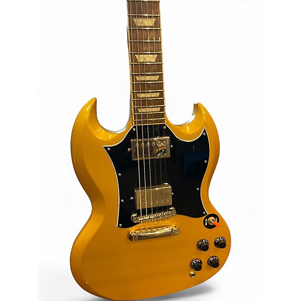 Used Epiphone SG Standard Gold Bullion Solid Body Electric Guitar