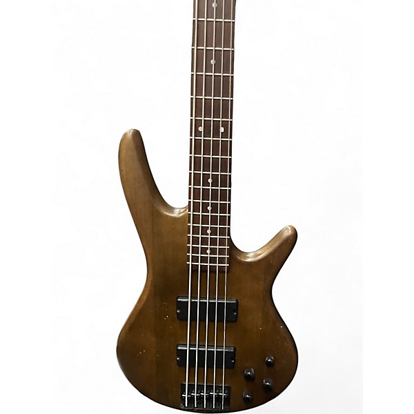 Used Ibanez GSR205 5 String Brown Electric Bass Guitar