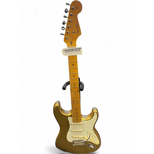 Used Fender Lincoln Brewster Signature Stratocaster Olympic Pearl Solid Body Electric Guitar