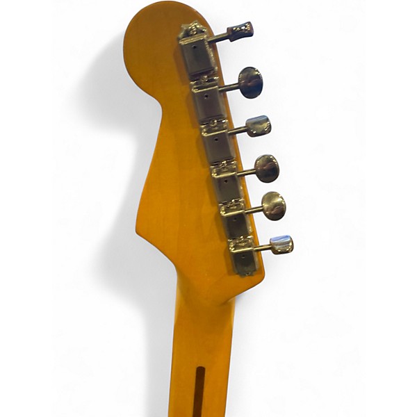 Used Fender Lincoln Brewster Signature Stratocaster Olympic Pearl Solid Body Electric Guitar