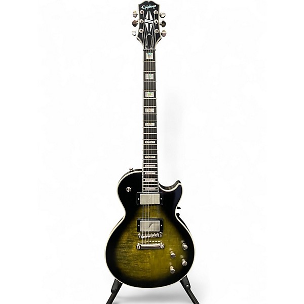 Used Epiphone Les Paul Prophecy GX Olive Green Solid Body Electric Guitar