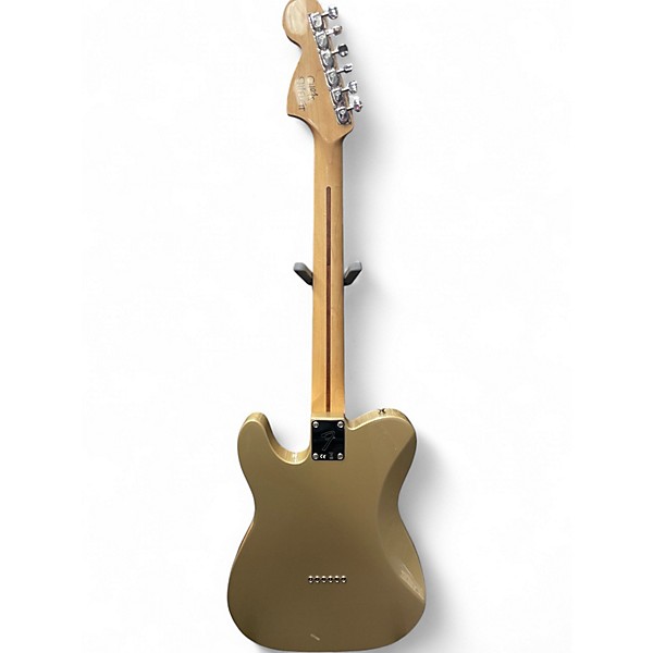Used Fender Chris Shiflett Telecaster Deluxe Shoreline Gold Solid Body Electric Guitar
