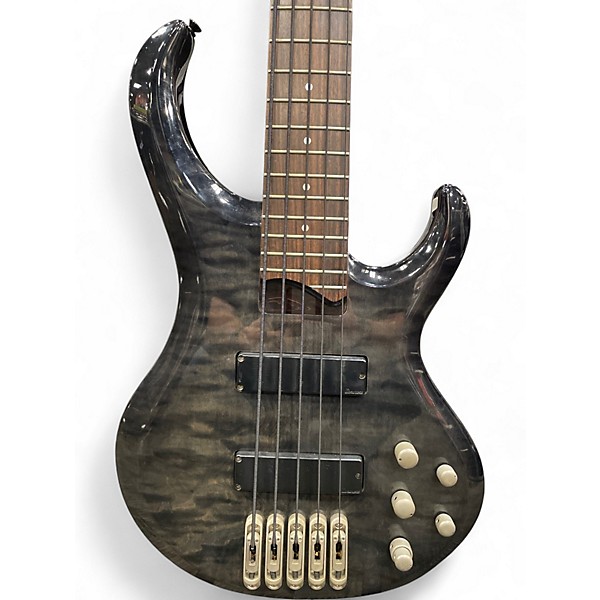 Used Ibanez BTB1405E 5 String Black Electric Bass Guitar