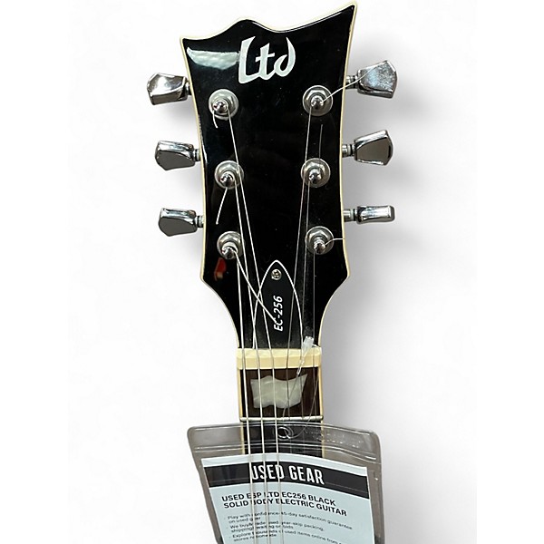 Used ESP LTD EC256 Black Solid Body Electric Guitar