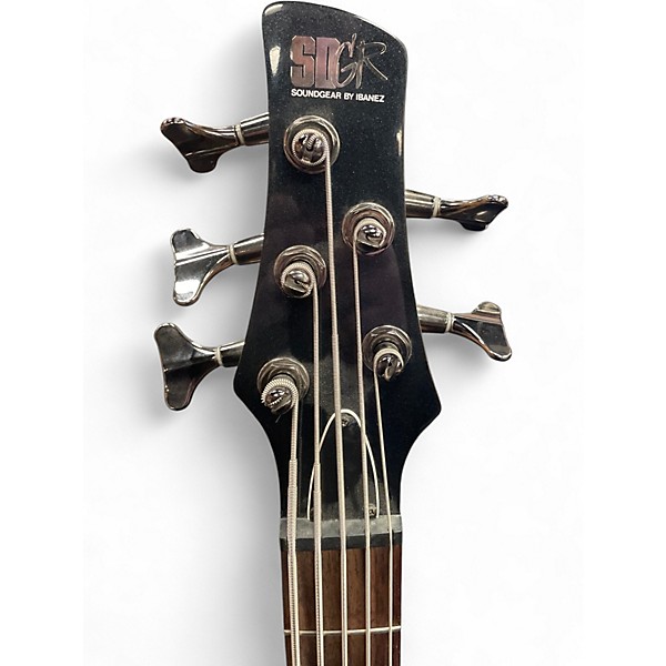 Used Ibanez SR305 5 String BLACK Electric Bass Guitar
