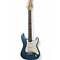 Used Squier Bullet Stratocaster Ice Blue Metallic Solid Body Electric Guitar thumbnail