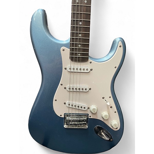 Used Squier Bullet Stratocaster Ice Blue Metallic Solid Body Electric Guitar