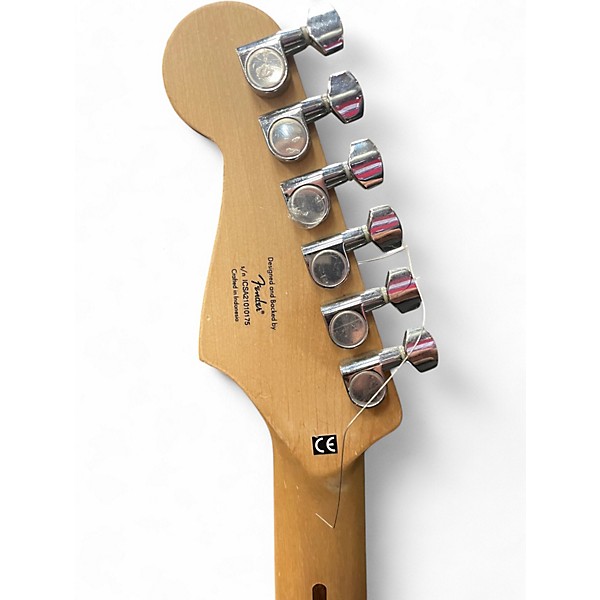 Used Squier Bullet Stratocaster Ice Blue Metallic Solid Body Electric Guitar