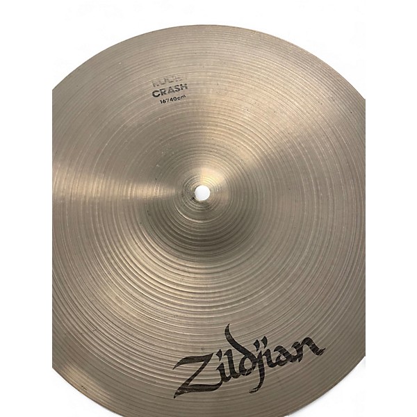Used Zildjian 16in ROCK CRASH Cymbal