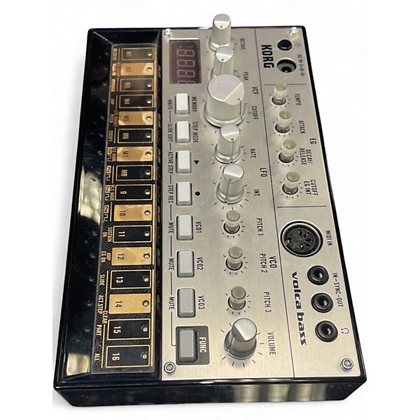 Used KORG VOLCA BASS Synthesizer