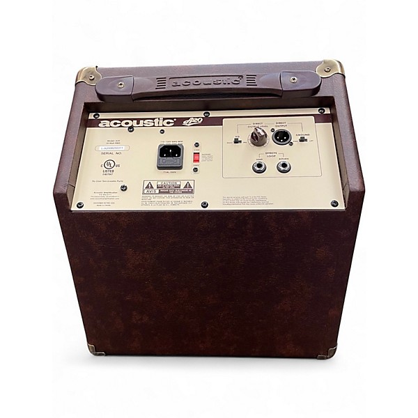 Used Acoustic A20 20W Acoustic Guitar Combo Amp