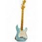 Used Fender 1959 Heavy Relic Stratocaster Blue Solid Body Electric Guitar thumbnail