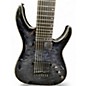 Used Schecter Guitar Research C8 HYBRID Black Solid Body Electric Guitar