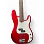 Used Fender 1997 American Standard Precision Fretless Candy Apple Red Electric Bass Guitar