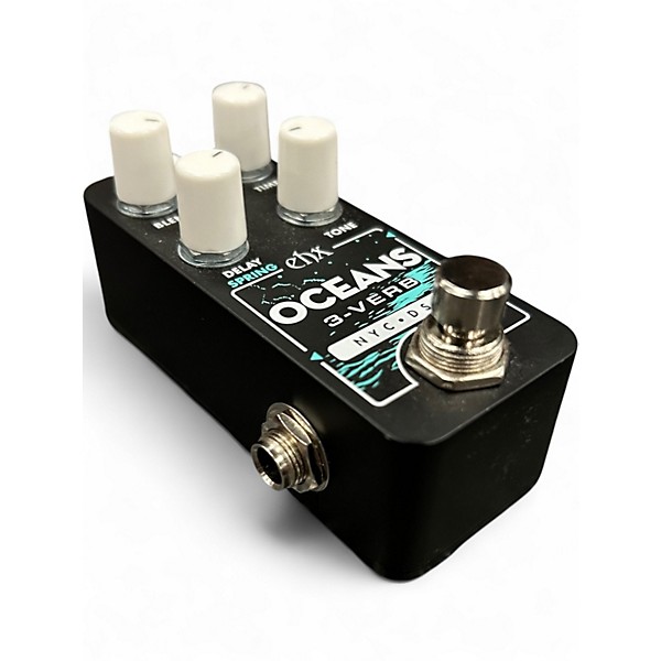 Used Electro-Harmonix OCEANS 3-VERB Effect Pedal