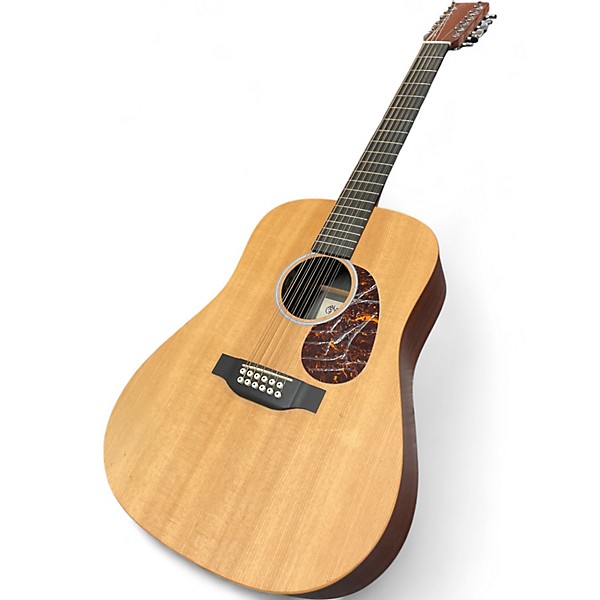 Used Martin CUSTOM X SERIES Natural 12 String Acoustic Electric Guitar
