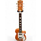Used Airline H44 DELUXE Orange Solid Body Electric Guitar thumbnail