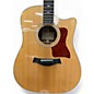 Used Taylor 410CE Natural Acoustic Electric Guitar thumbnail