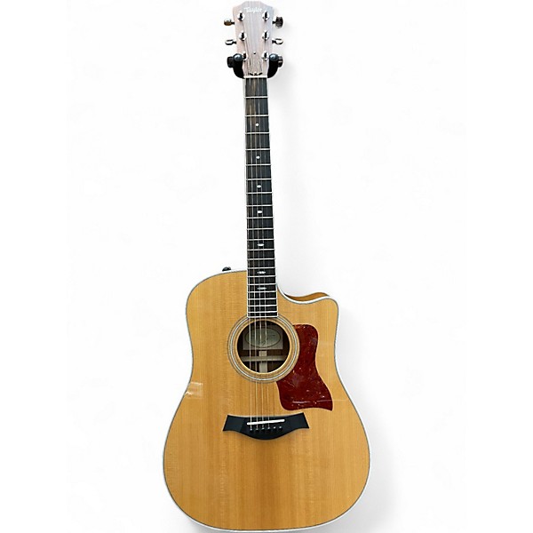 Used Taylor 410CE Natural Acoustic Electric Guitar
