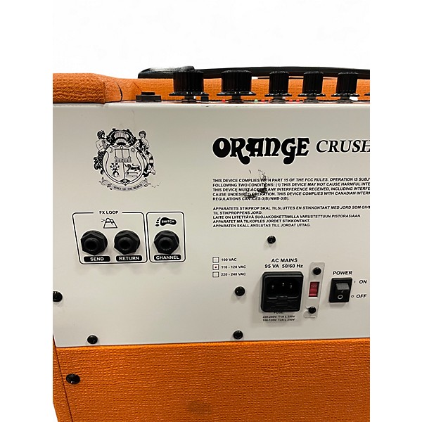 Used Orange Amplifiers Crush 35RT Guitar Combo Amp