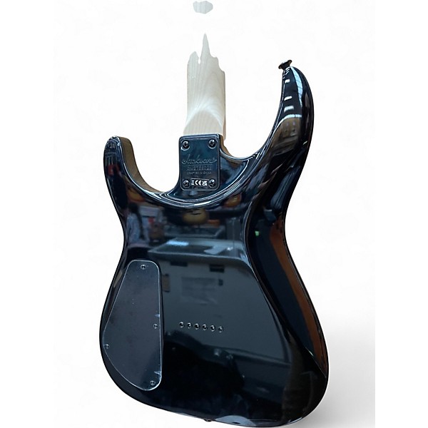 Used Jackson JS32TQ Dinky Transparent Green Burst Solid Body Electric Guitar