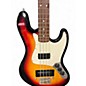 Used Parts Bass J STYLE SUNBURST Electric Bass Guitar