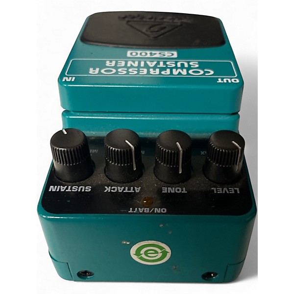 Used Behringer CS400 Compressor Sustainer Effect Pedal