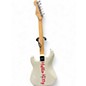 Used 2025 Squier Hello Kitty Stratocaster Single Humbucker White Arctic White Solid Body Electric Guitar