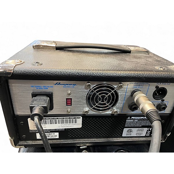 Used Ampeg Micro-VR 200W Bass Amp Head