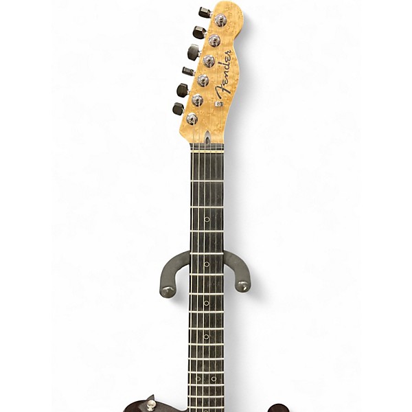 Used 2018 Fender Custom Shop Black Moon Telecaster HH TRANSPARENT BLACK Solid Body Electric Guitar