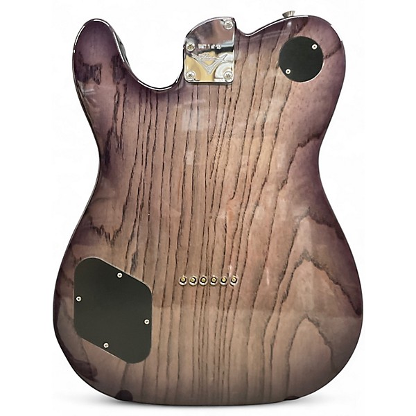 Used 2018 Fender Custom Shop Black Moon Telecaster HH TRANSPARENT BLACK Solid Body Electric Guitar