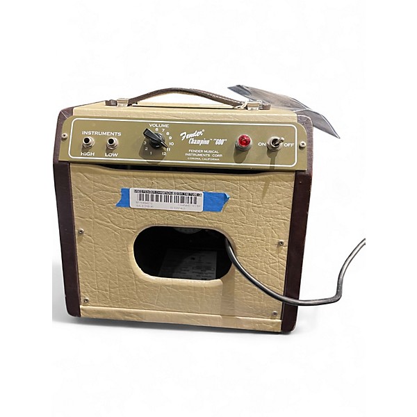 Used Fender Champion 600 5W 1X6 Tube Guitar Combo Amp