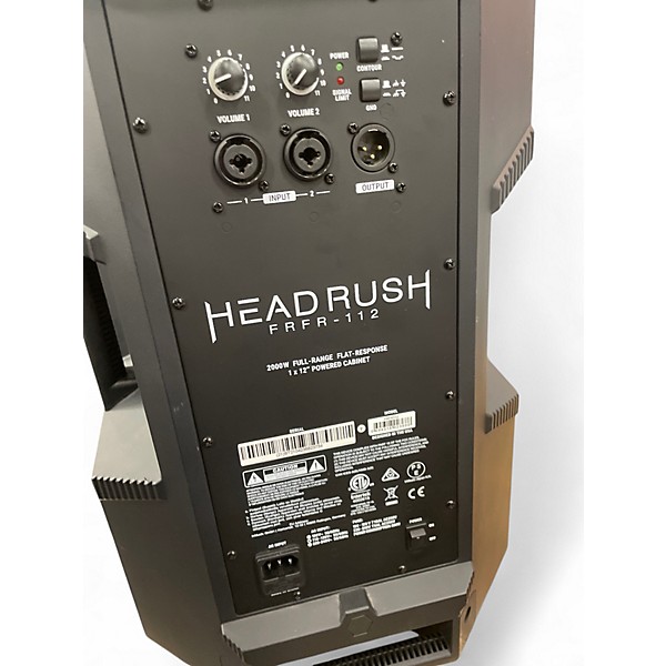 Used HeadRush FRFR112 Powered Speaker