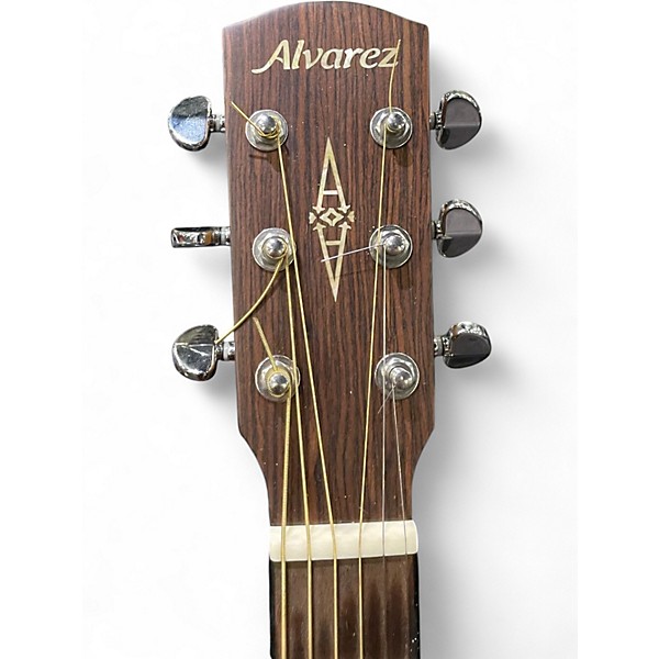 Used Alvarez AG66CESHB-Deluxe 2 Tone Sunburst Acoustic Electric Guitar