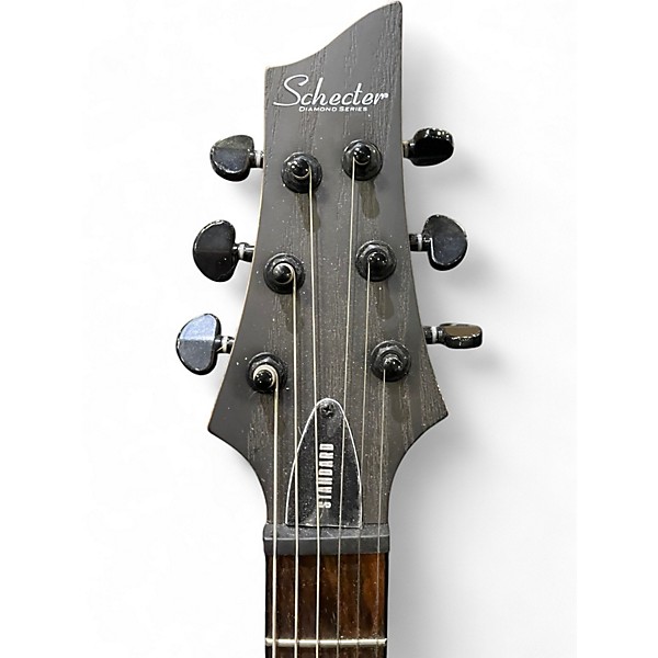 Used Schecter Guitar Research C1 Standard Charcoal Solid Body Electric Guitar