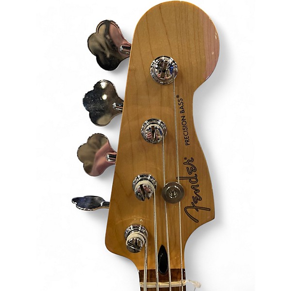 Used Fender Player Precision Bass 3 Color Sunburst Electric Bass Guitar