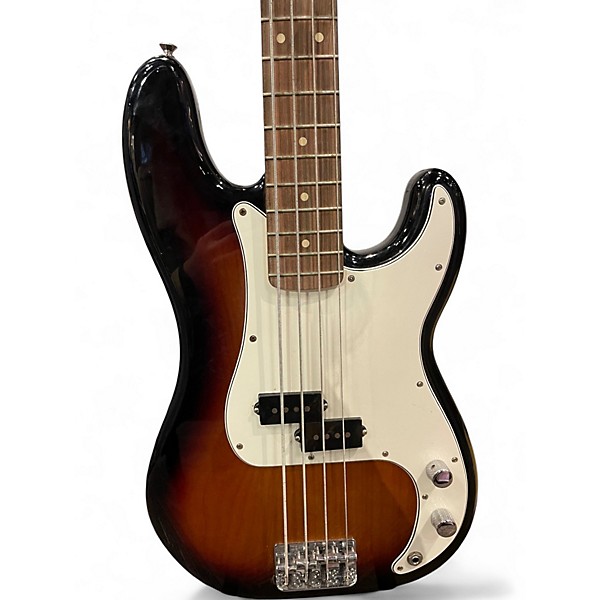 Used Fender Player Precision Bass 3 Color Sunburst Electric Bass Guitar