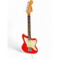 Used Fender Modern Player Jazzmaster Red Solid Body Electric Guitar thumbnail