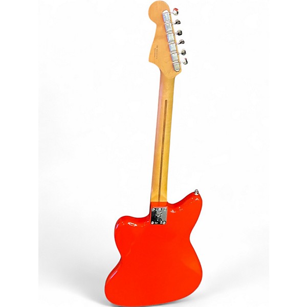 Used Fender Modern Player Jazzmaster Red Solid Body Electric Guitar