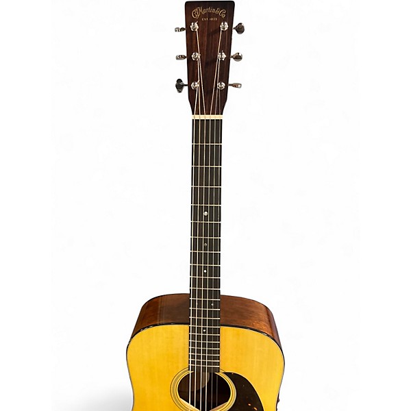 Used Martin D18 Natural Acoustic Guitar