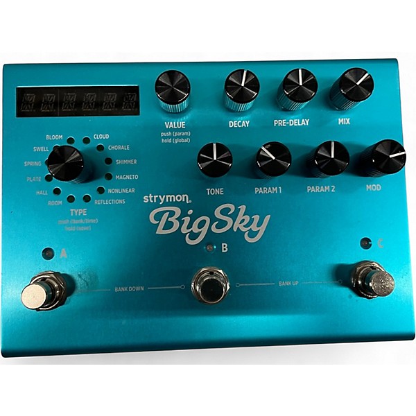 Used Strymon BIG SKY Effect Pedal