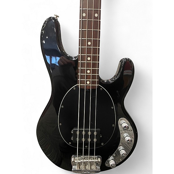 Used Ernie Ball Music Man STINGRAY 3 EQ H Black Electric Bass Guitar