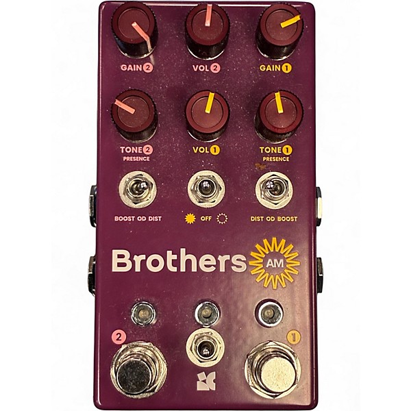 Used Chase Bliss Brothers Effect Pedal