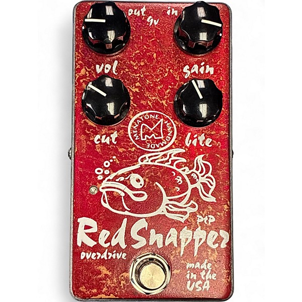 Used Menatone Red Snapper Effect Pedal
