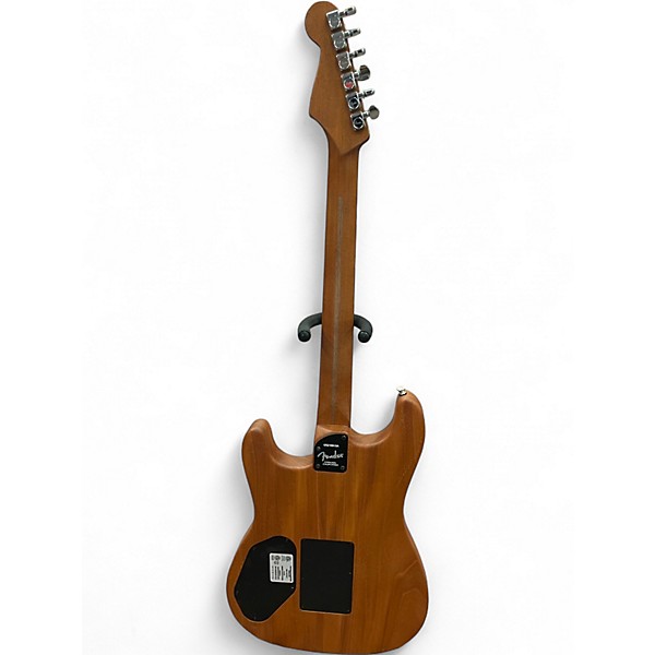 Used Fender American Acoustasonic Stratocaster Natural Acoustic Electric Guitar