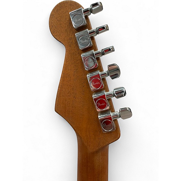 Used Fender American Acoustasonic Stratocaster Natural Acoustic Electric Guitar