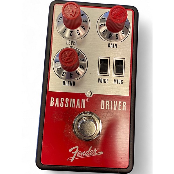 Used Fender Bassman Driver Effect Pedal