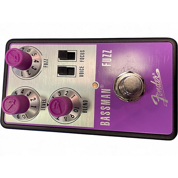 Used Fender Bassman Fuzz Effect Pedal