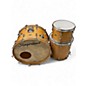 Used 1975 Slingerland 3 Piece rock outfit natural Drum Kit