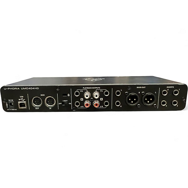 Used Behringer U-Phoria UMC404HD Audio Interface